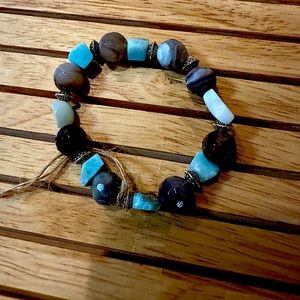 Beautiful one of a kind hand-made bracelets.  30$ each